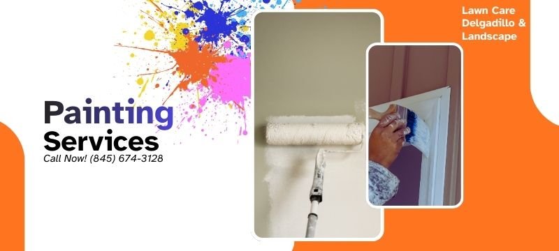 Front door installation and painting Orange County NY